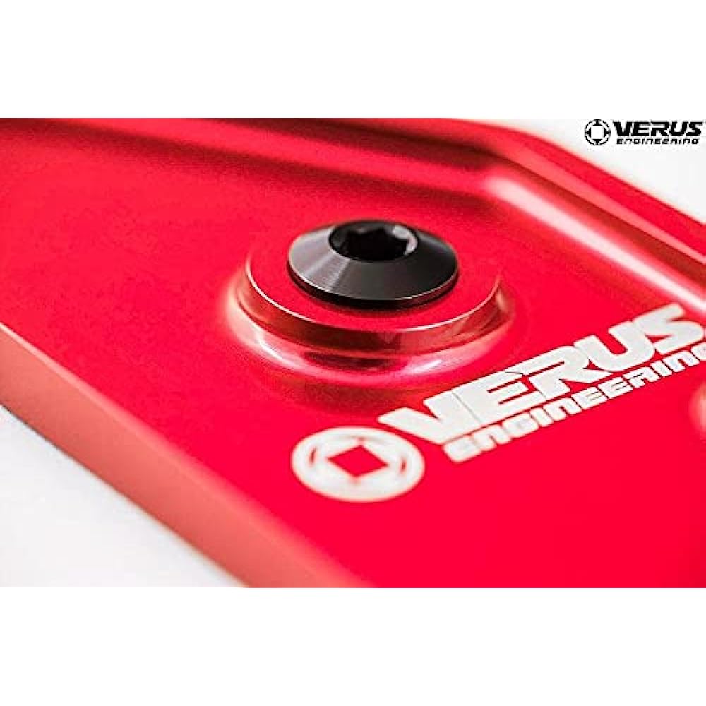 VERUS ENGINEERING(VELOX)A0011A-RED: TOYOTA 86(ZN6) / SUBARU BRZ(ZC6): Cam plate block: Red