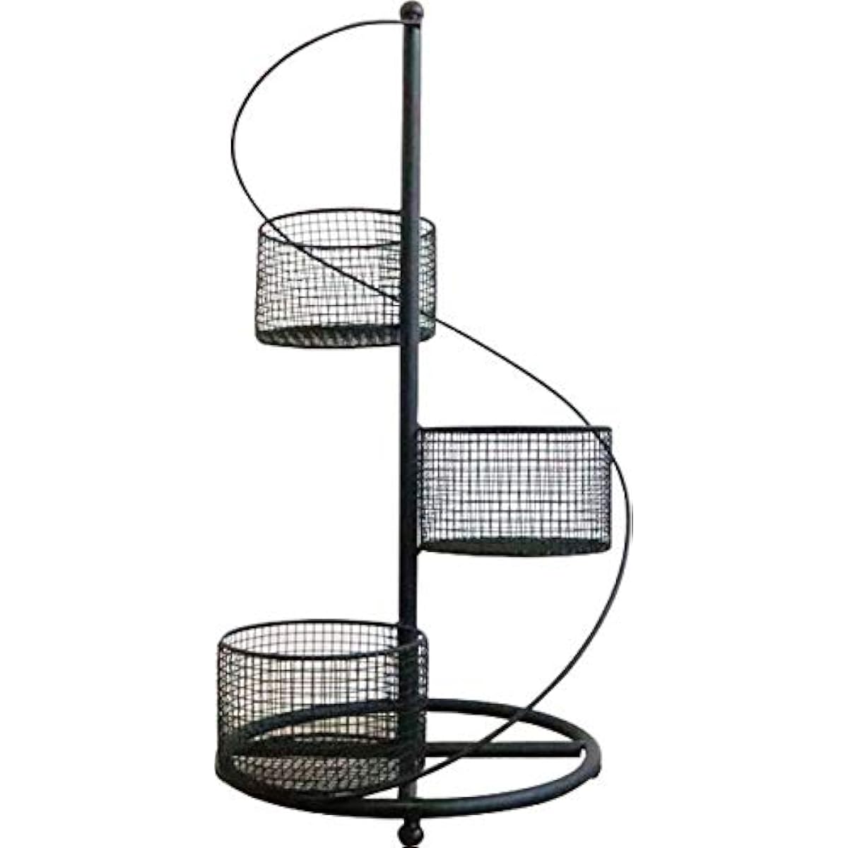 Kawabata Planter Iron Stand Planter Flower Stand 33 x 33 x 62 cm