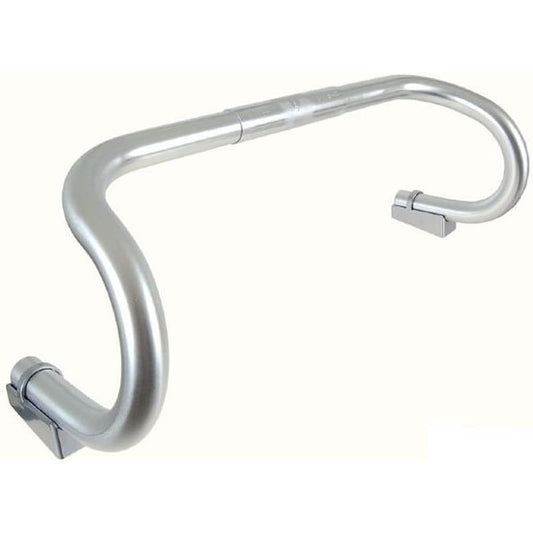 Nitto B115AA 440mm Silver Clamp diameter φ25.4 Bar diameter φ23.8 Drop 140mm Reach 100mm