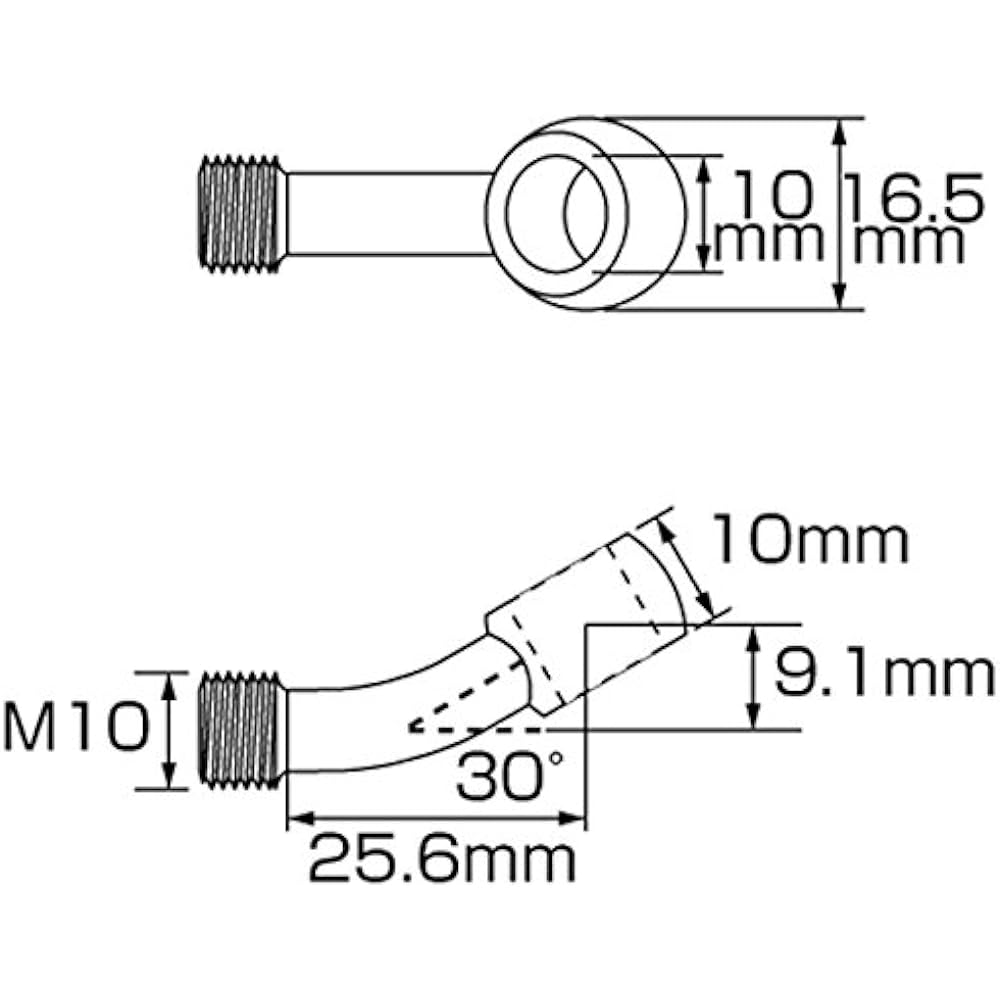 KITACO Super Teflon Stainless Steel Mesh Brake Hose Jog DX/Jog ZR (4-stroke car) 773-0089100