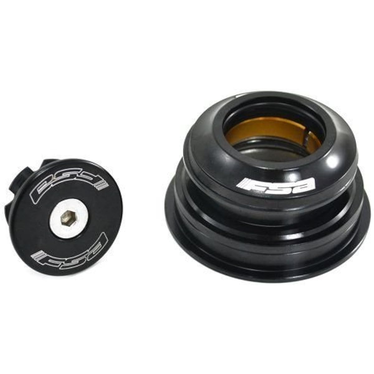 FSA No.57 Orbit 1.5 ZS 1-1/8"-1.5" Sealed Bearing Tapered Headset #XTE1530