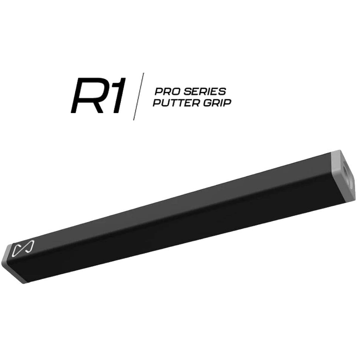 Sense Golf Grips Sense R1 Putter Grip Black Width: 2.03cm Height: 2.9cm Length: 27.43cm Length of included sliding rod: 37.9cm
