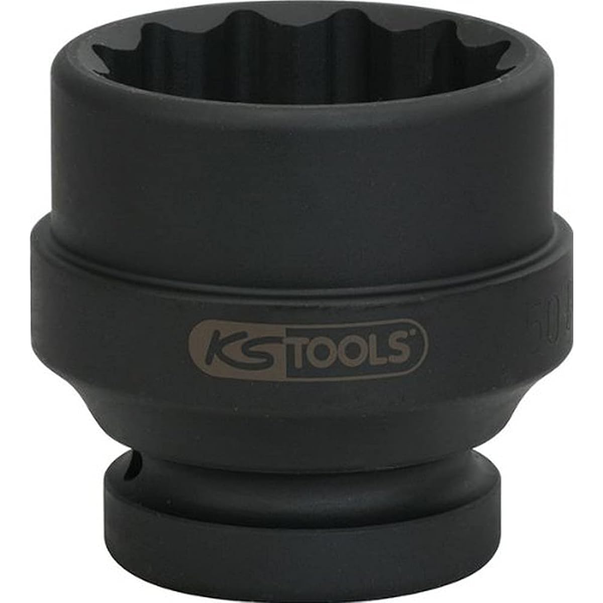 KS TOOLS 1" 12 point impact socket short 55mm 450.0405