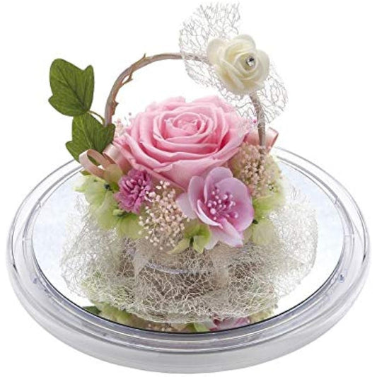 Millennium Art Flower Decoration Pink Dome: Diameter 19x17cm SD8231PO