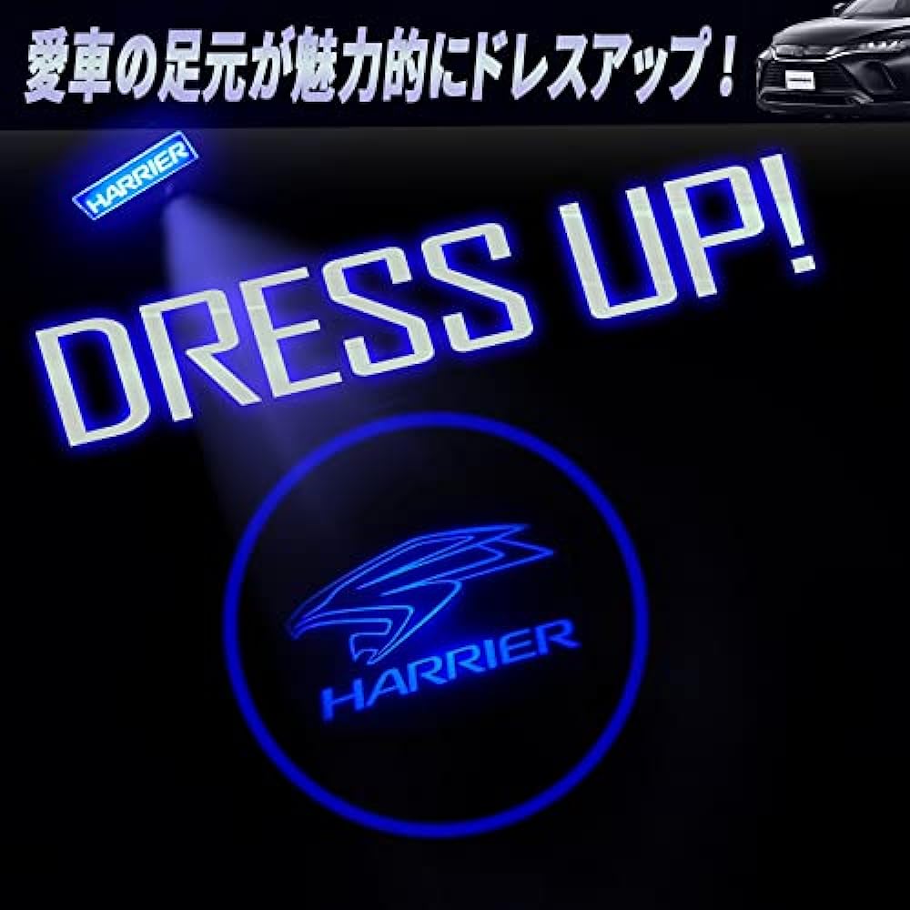 Harrier 80 series exclusive high brightness LED courtesy lamp blue