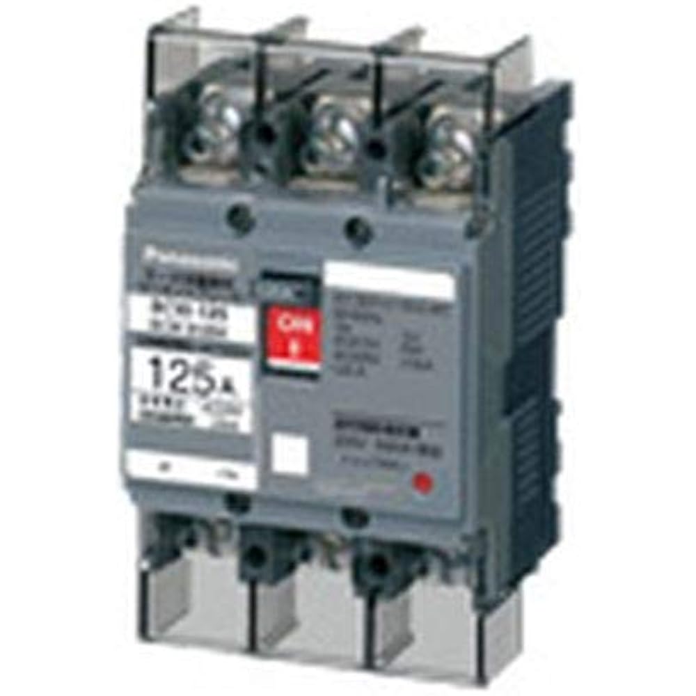 Panasonic Circuit Breaker Motor Protection BCW-125 3P 125A BCW3125K
