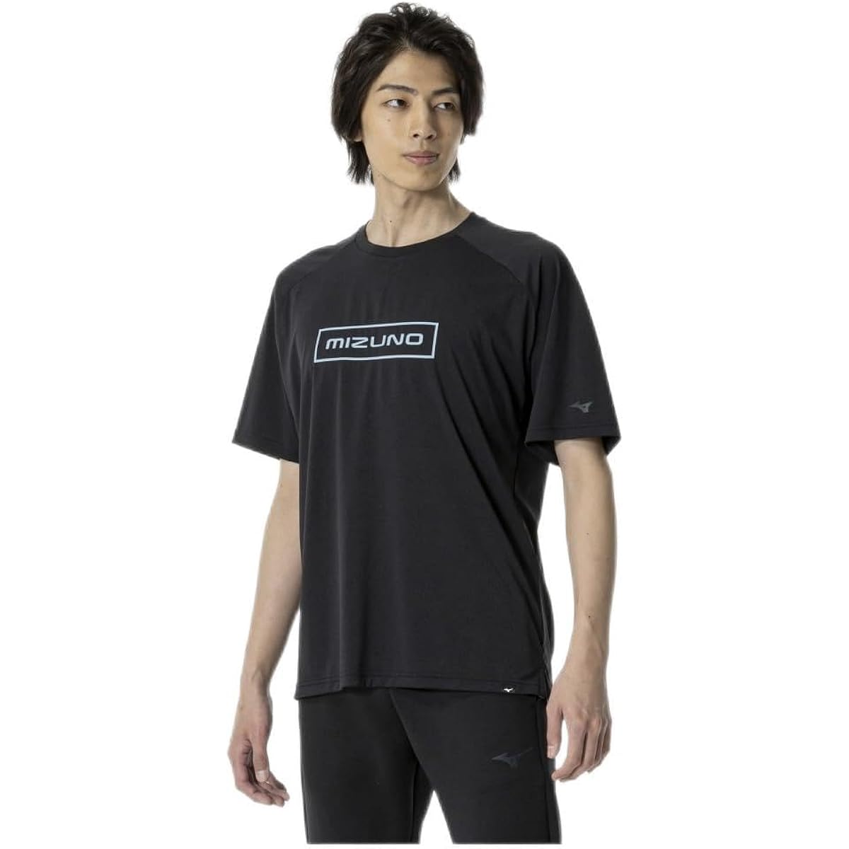 Mizuno 32MAA510 Men's Training Wear, Dry Short Sleeve T-Shirt, Sweat Absorbent, Quick Drying