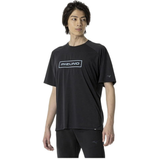 Mizuno 32MAA510 Men's Training Wear, Dry Short Sleeve T-Shirt, Sweat Absorbent, Quick Drying