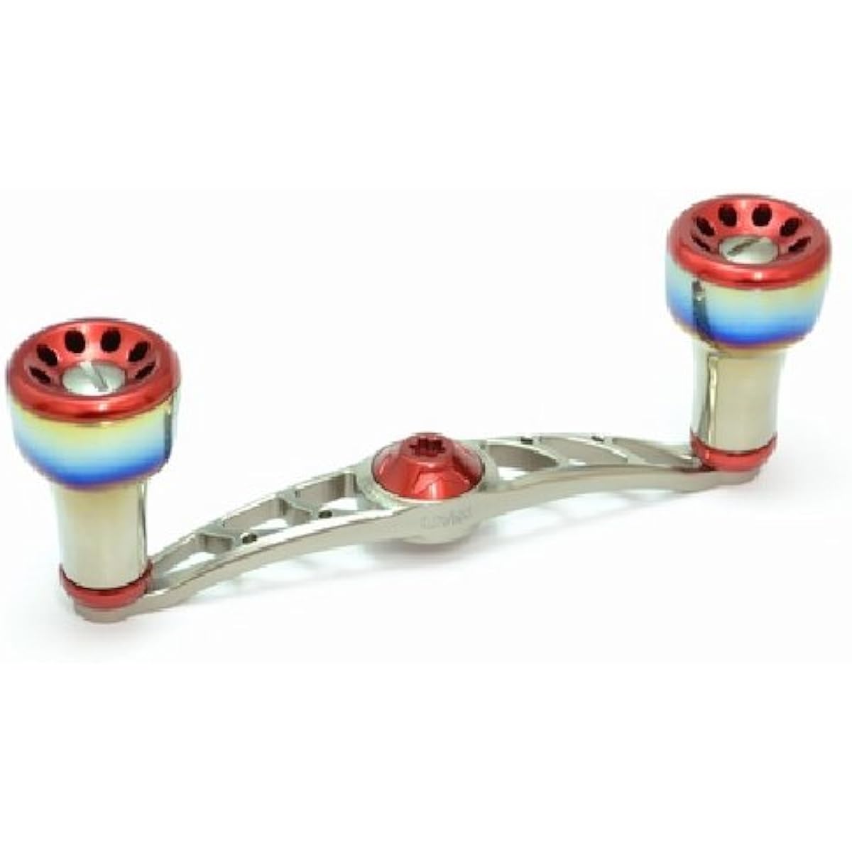 LIVRE Reel FullComp Crank 100 for Kurotai Kobo (Titanium P + Red G)