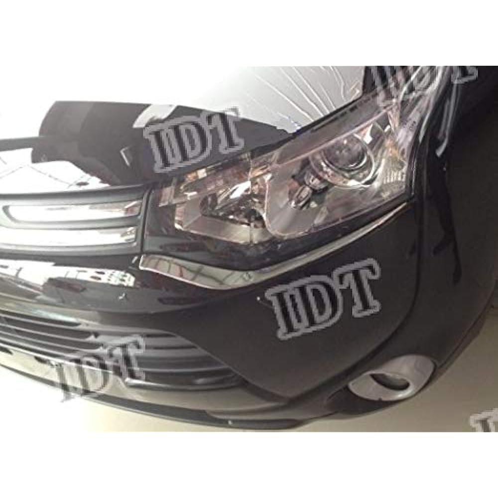 Mitsubishi Outlander Plated Eyeline Underline Headlight Garnish Mirror Exterior