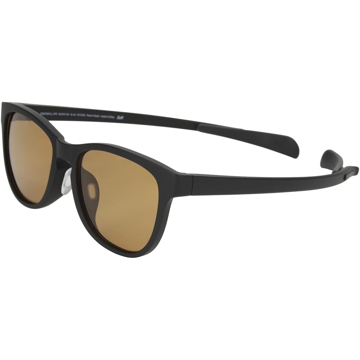 [Zoff] [WEB Exclusive] Wellington Type Polarized Sunglasses for Fishing that Will Not Fall Off (Black) TSURI HACK FISHING SUNGLASSES | UV Protection for Fishing UV Care Men's