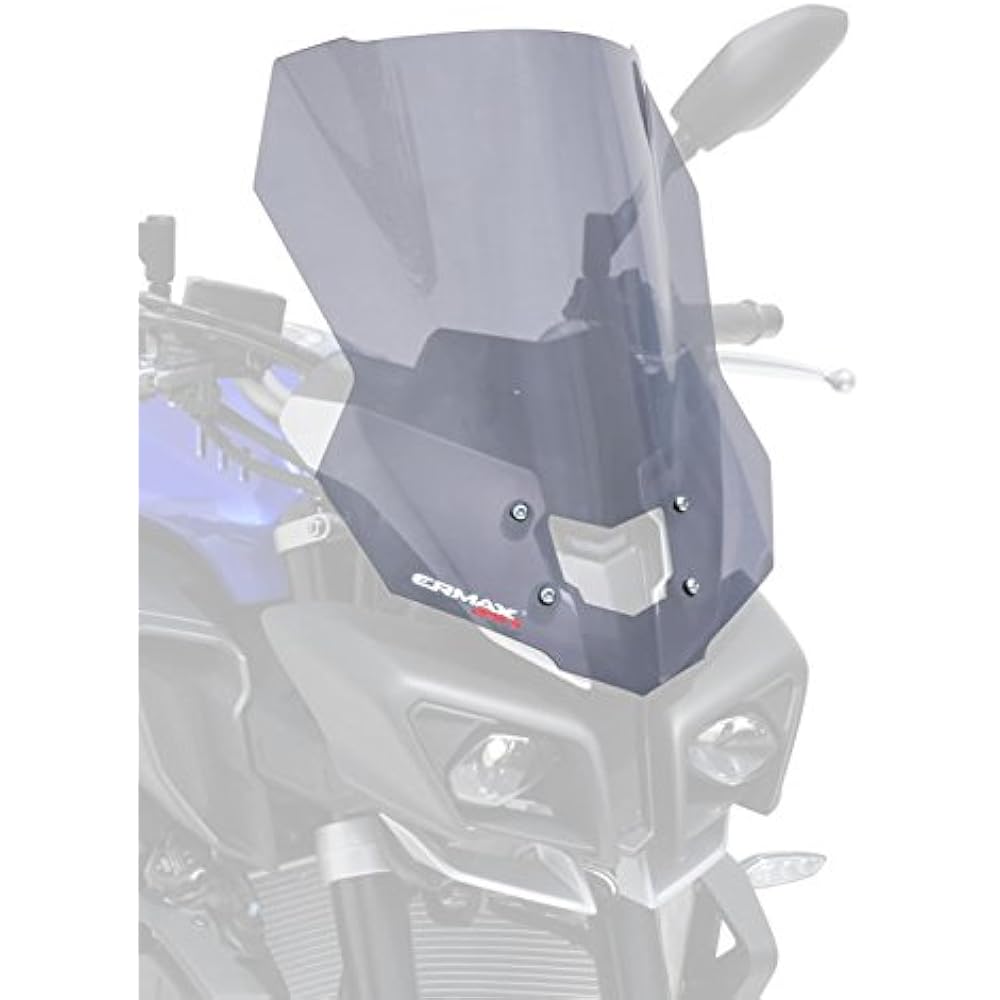 POSH Motorcycle Supplies Screen Almax High Protection Type 47cm Gray Clear MT-10 963201-1