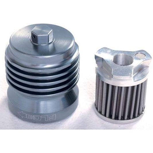 PC Racing PCS2 FLO Oil Filter (Ccartridge Type), Gunmetal Gray