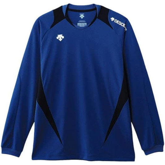 DESCENTE Long Sleeve Shirt, Volleyball Standard, Sweat Absorbent, Quick Drying, Dry Stretch, Unisex, Men's, Women's, Practice, Club Activities, Club