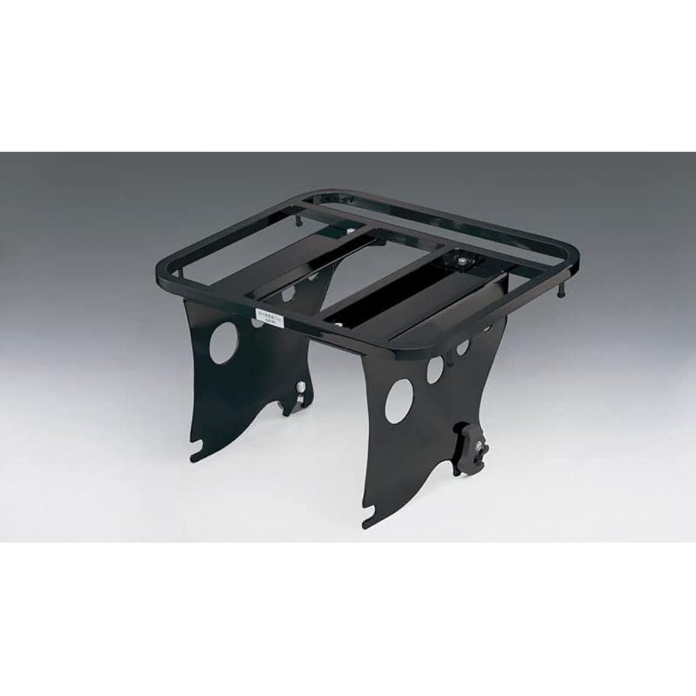 Kijima Motorcycle Bike Parts Touring Carrier Detachable Mount Carrier 2004 ~ Sportster Model (Excluding XL1200T/CX) Black HD-08280