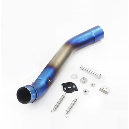 Motorcycle Exhaust Pipe Intermediate Pipe for Kawasaki Z750/800 50.8mm, two