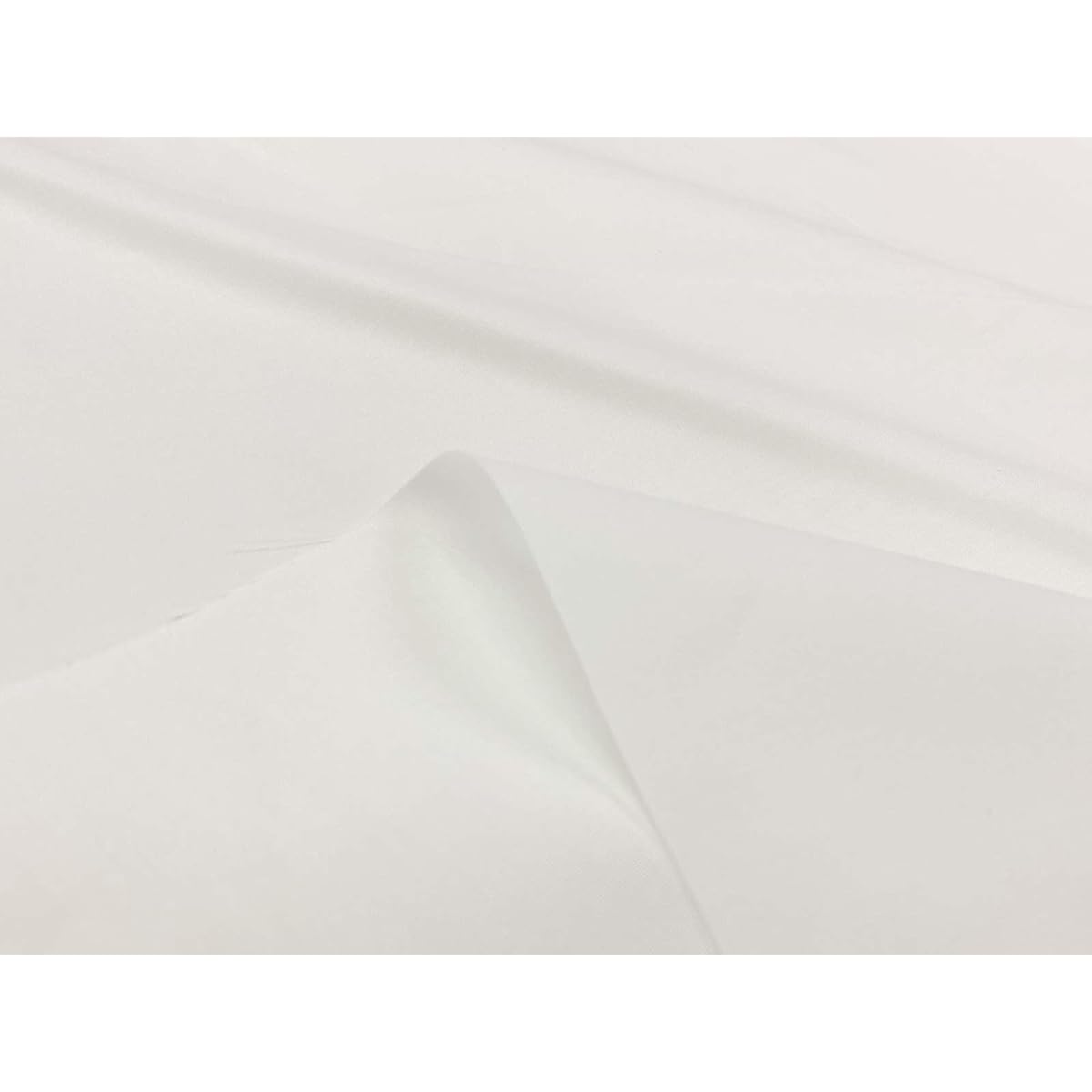 Funin Club Multipurpose Fabric 110cm Width 100% Cotton Broad (Off White, 10m)