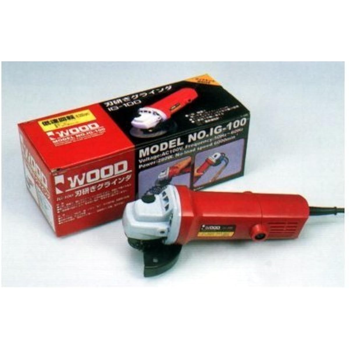 Iwood Blade Sharpening Grinder IG-100 Low Speed Rotation 90502