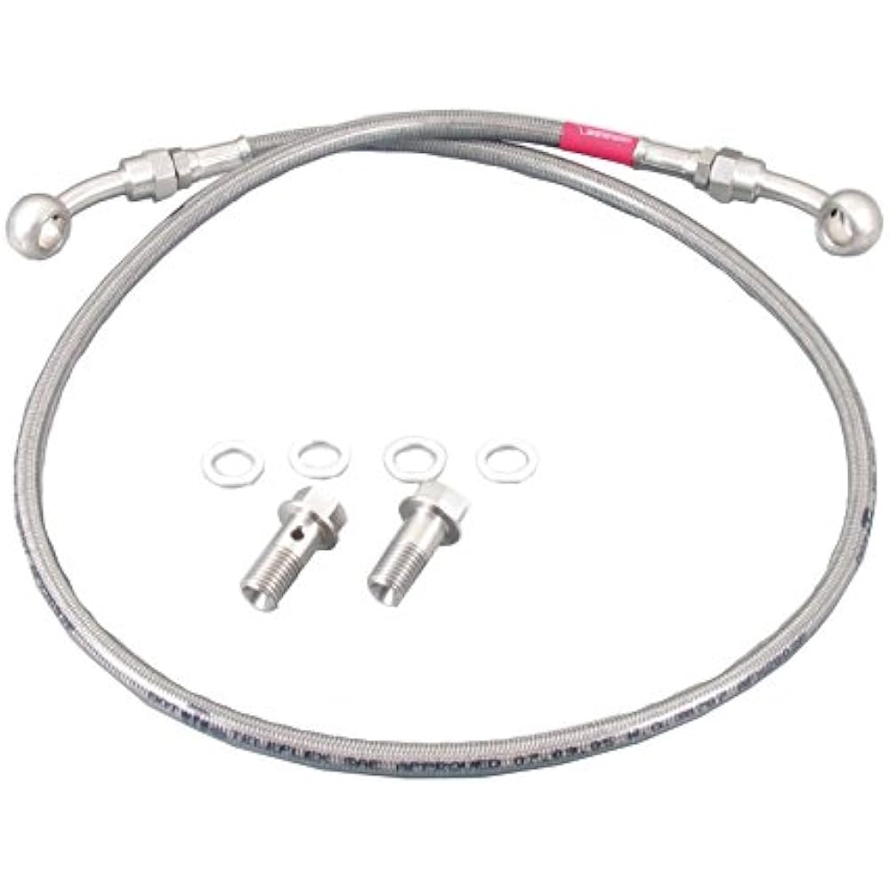 KITACO Super Teflon Stainless Steel Mesh Brake Hose Jog DX/Jog ZR (4-stroke car) 773-0089100
