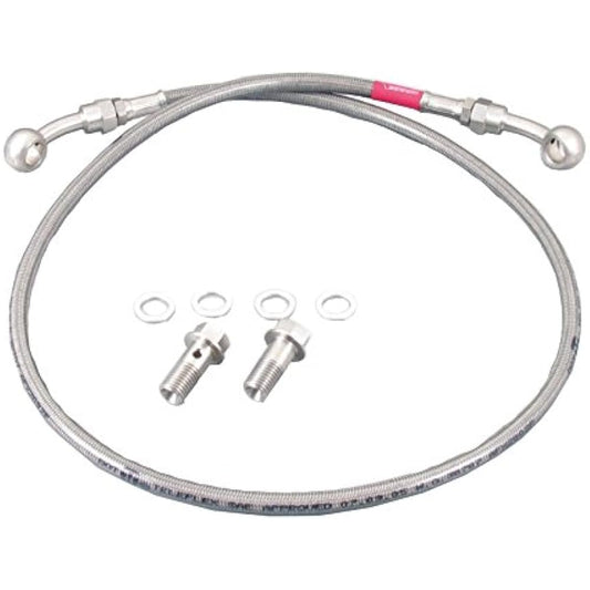 KITACO Super Teflon Stainless Steel Mesh Brake Hose Jog DX/Jog ZR (4-stroke car) 773-0089100