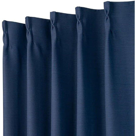 NITORI 7312232 Class 1 Blackout/Flame Retardant/50 Size Curtain Palette 2 Navy 100X200X2