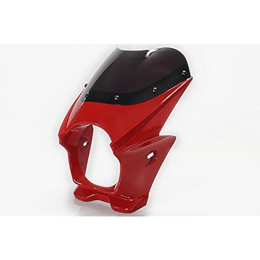 MADMAX φ130 General Purpose Bikini Cowl Red with 6mm mounting bolts M-YJ55-7606R