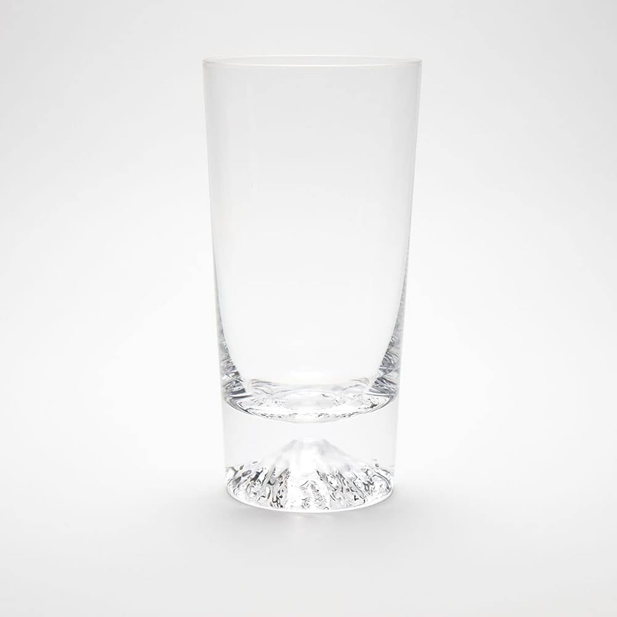 [Mt. Fuji shines at the bottom] Mt. Fuji glass tumbler, Tajima Glass, with original wooden box