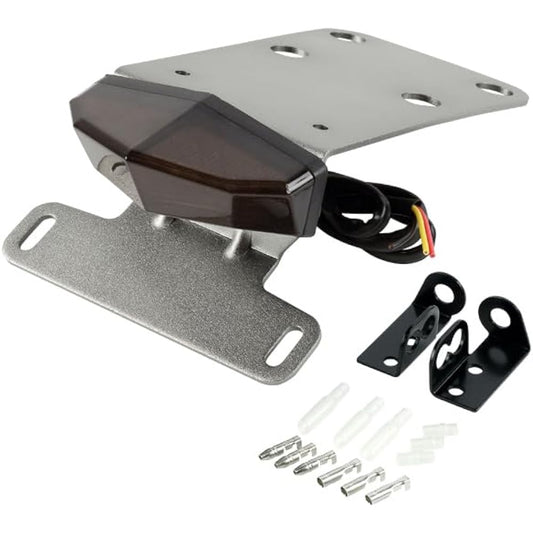 MOTOLED Edge Aluminum Holder Kit Smoke Lens D-TRACKER X (08) KLX250(08) D45-18-514