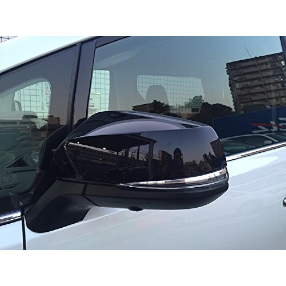Genuine Toyota 30 Series Alphard Alphard Hybrid Door Mirror Cover Left and Right Set Black Ears Can be Diverted to Other Vehicles!! [Domestic Genuine Parts]