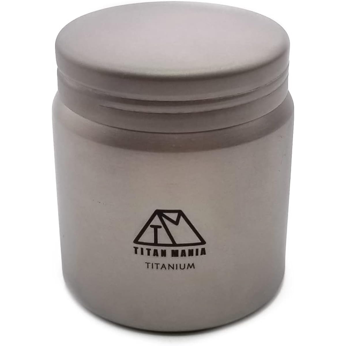 TITAN MANIA Coffee Canister Titanium Ultra Light Tea Caddy Tea Can Stylish Small Storage Container Camping Outdoor Solo Camping Camping Equipment