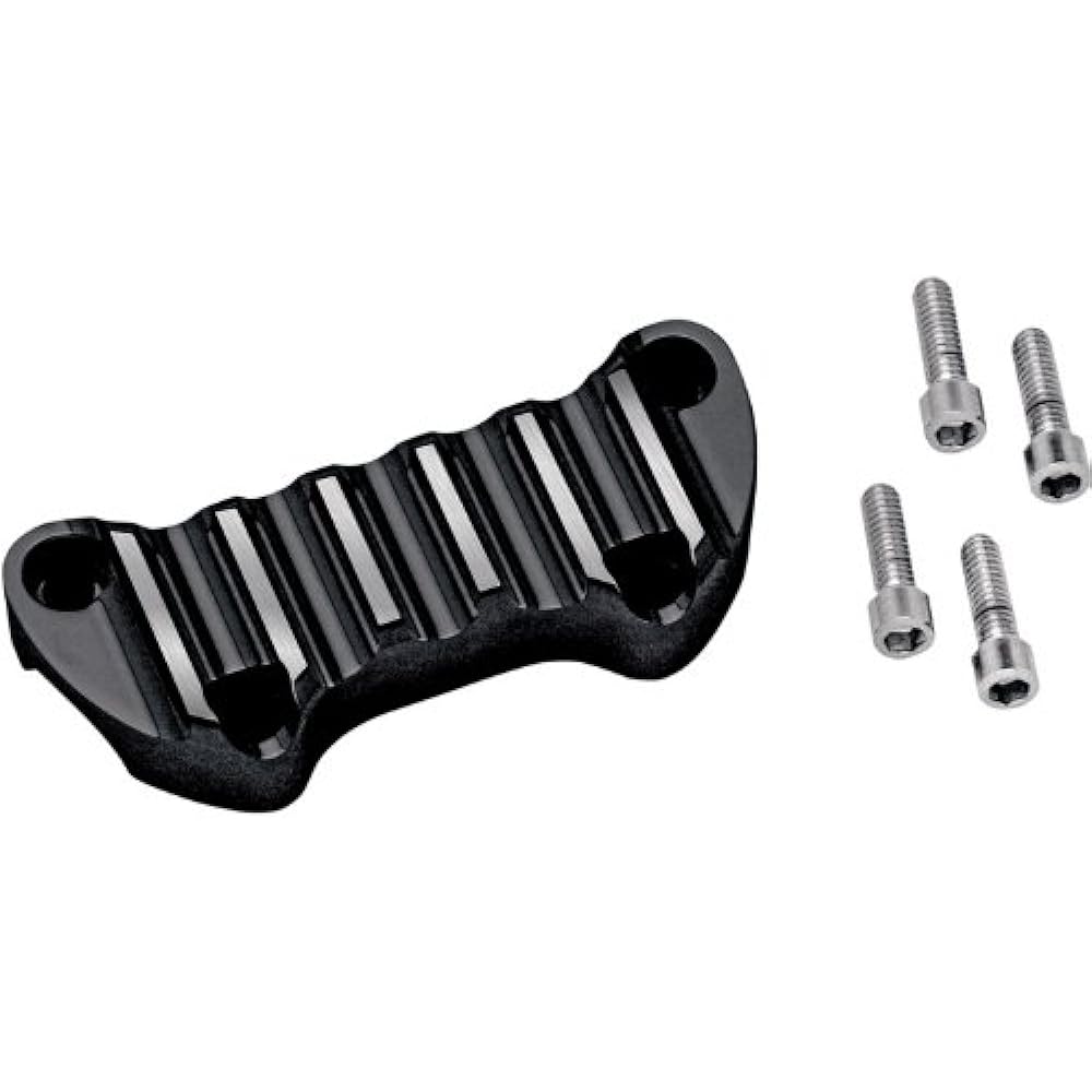 Drag Specialties Harley Handlebar Clamp Scallop Chrome P-0603-0002