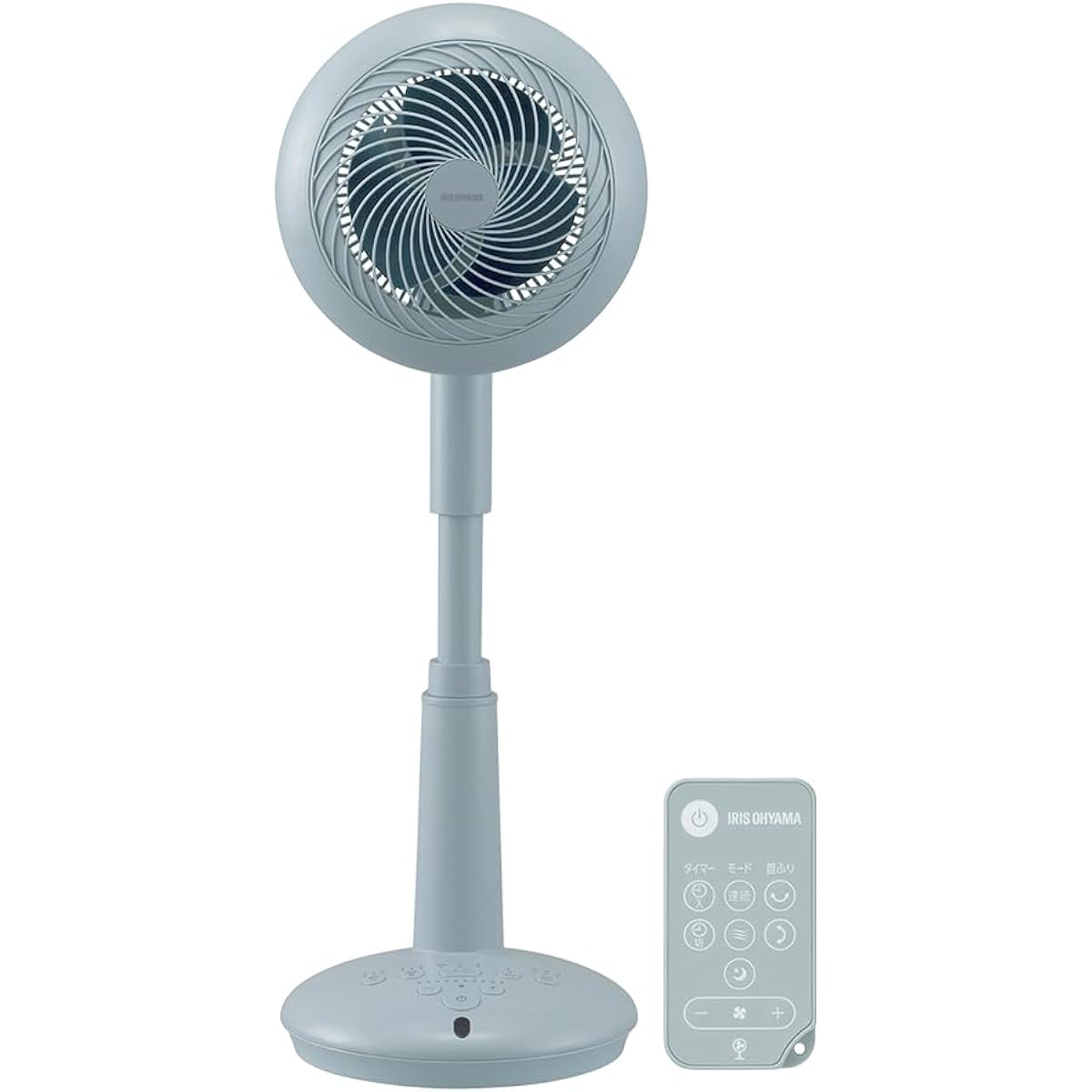 [Energy Saving Measures] Iris Ohyama Circulator, 15cm, Swings up and down, Swings left and right, with remote control, DC Motor Fan, Air Circulation, Energy Saving, Power Saving, Tabletop, Powerful Air Blower, Compact, Quiet, Living Alone, Room Drying ST