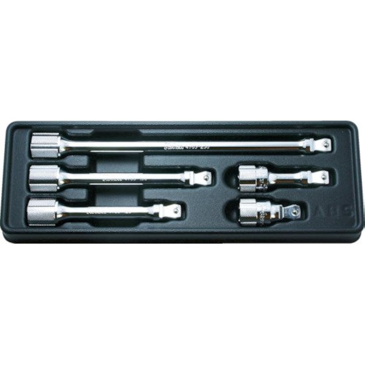 Yamashita Industrial Research Institute Koken 1/2 (12.7mm) SQ. Offset Extension Bar Set 5 Pieces PK4763/5