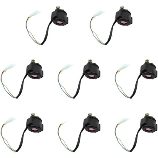 Motorcycle Starter Relay 1~8pcs ATV 50cc 125cc 150cc 250cc Gy6 Solenoid Relay Durable Motorcycle Start Relay Portable Motorcycle Electric Starter