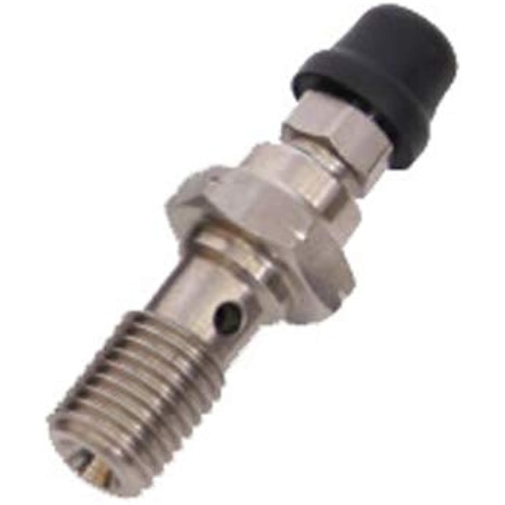 GOODRIDGE Air Free Banjo Bolt P1.25 Single Stainless Steel #3 992-32BNC
