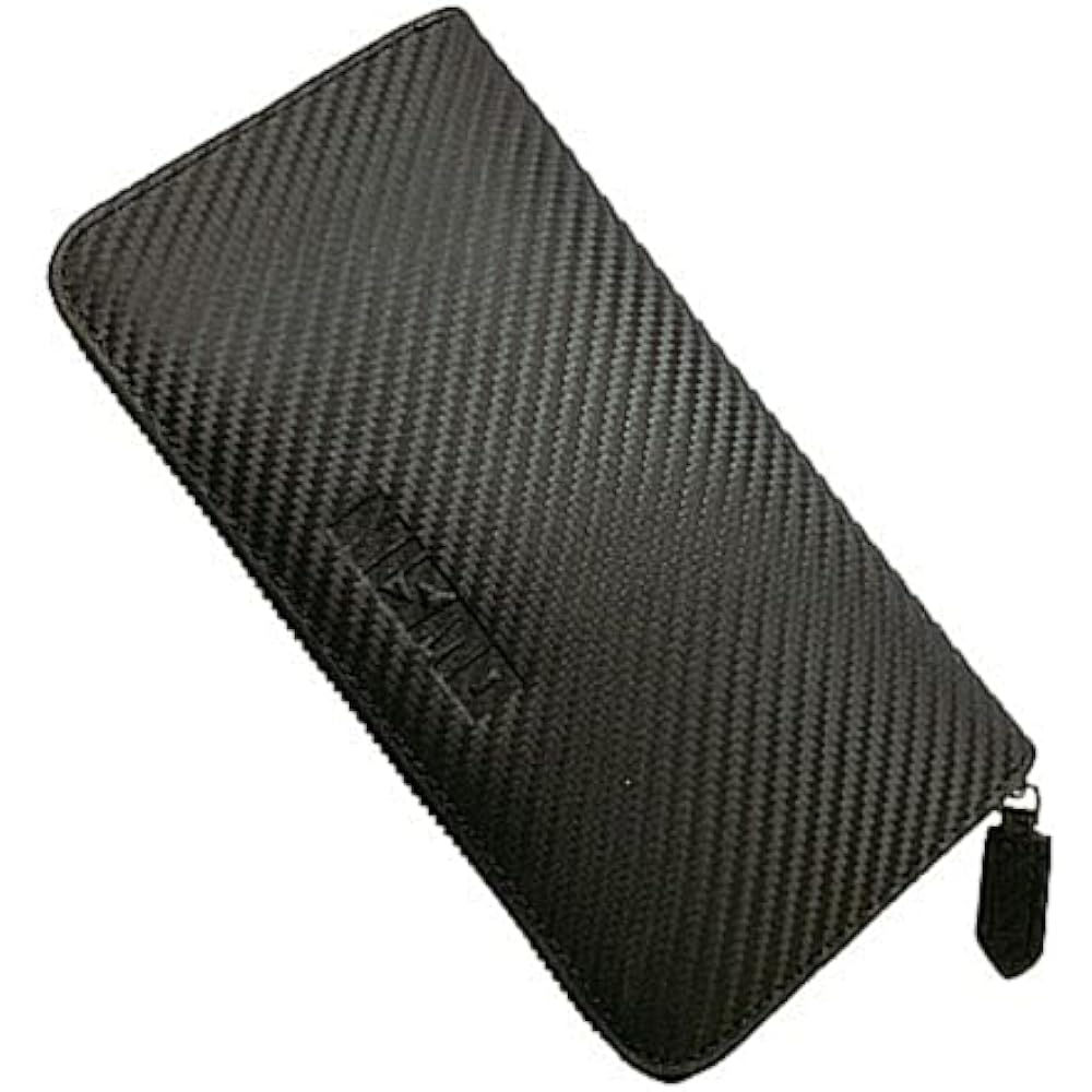 NISSAN Officially Licensed Product NISSAN Official Goods NISMO NISMO Long Wallet Large Capacity Multifunctional Wallet Kakukaku Nismo Old Car Carbon Style Italian Leather Round Zipper Genuine Leather