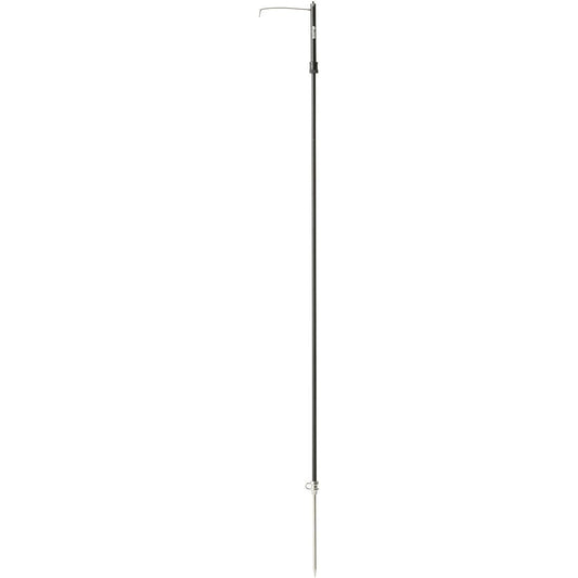 LOGOS Earth Stick Lantern Pole 71905004 Black (Approx.) Width 15 x Depth 2.5 x Height 141 cm