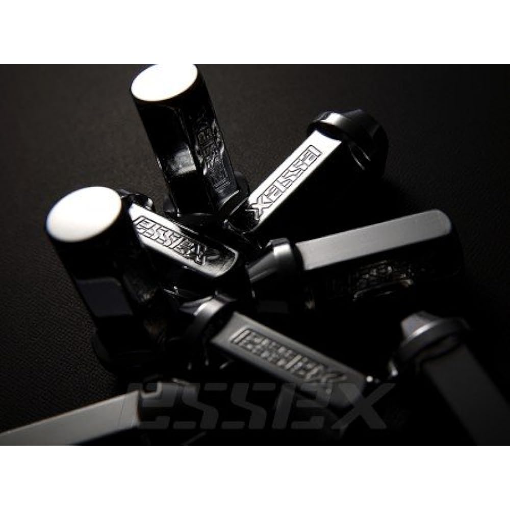 ESSEX ES-3011-CR Racing Nut for HiAce Black Chrome Chrome [Racing Nut for HiAce] Chrome