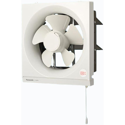 Panasonic General Ventilation Fan Exhaust with Intensity/Weak Speed Control Standard Type Drawstring Shutter for Stores and Offices Width 302 x Depth 144 x Height 323 mm FY-20PF6