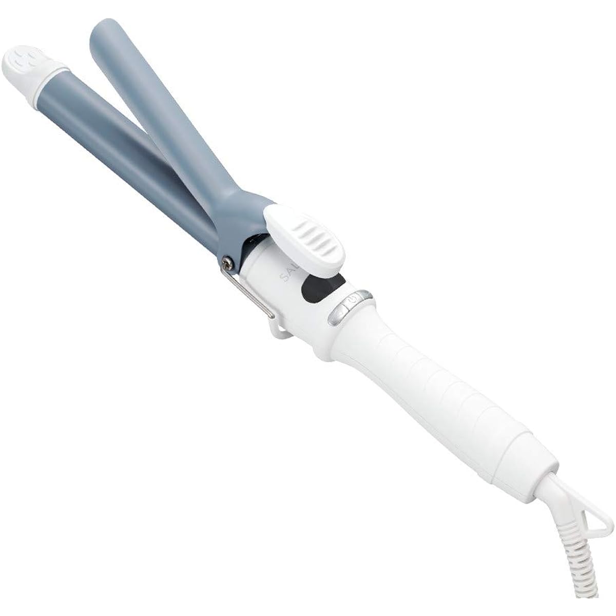 [2019 Summer Limited Color] SALONIA Ceramic Curl Hair Iron, Overseas Compatible, Professional Specifications, MAX210℃, 25mm, Vintage Blue