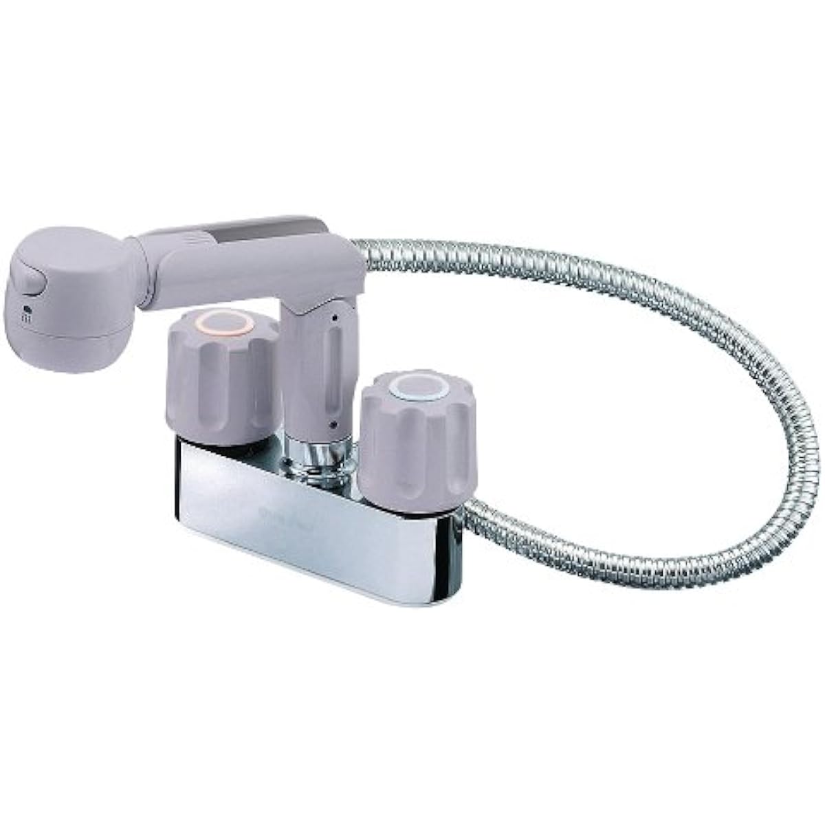 Sanei faucet fittings [K31K-LH] No rubber stopper, cold region two-valve spray mixer faucet (for hair washing)
