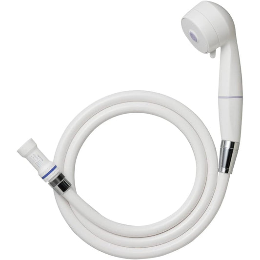 SANEI FB Shower Set (MIGAMI) Ultra Fine Bubble Generation Water Purification Hair Care Water Saving Water Flow Switching PS7060-CT6A-MW2B White
