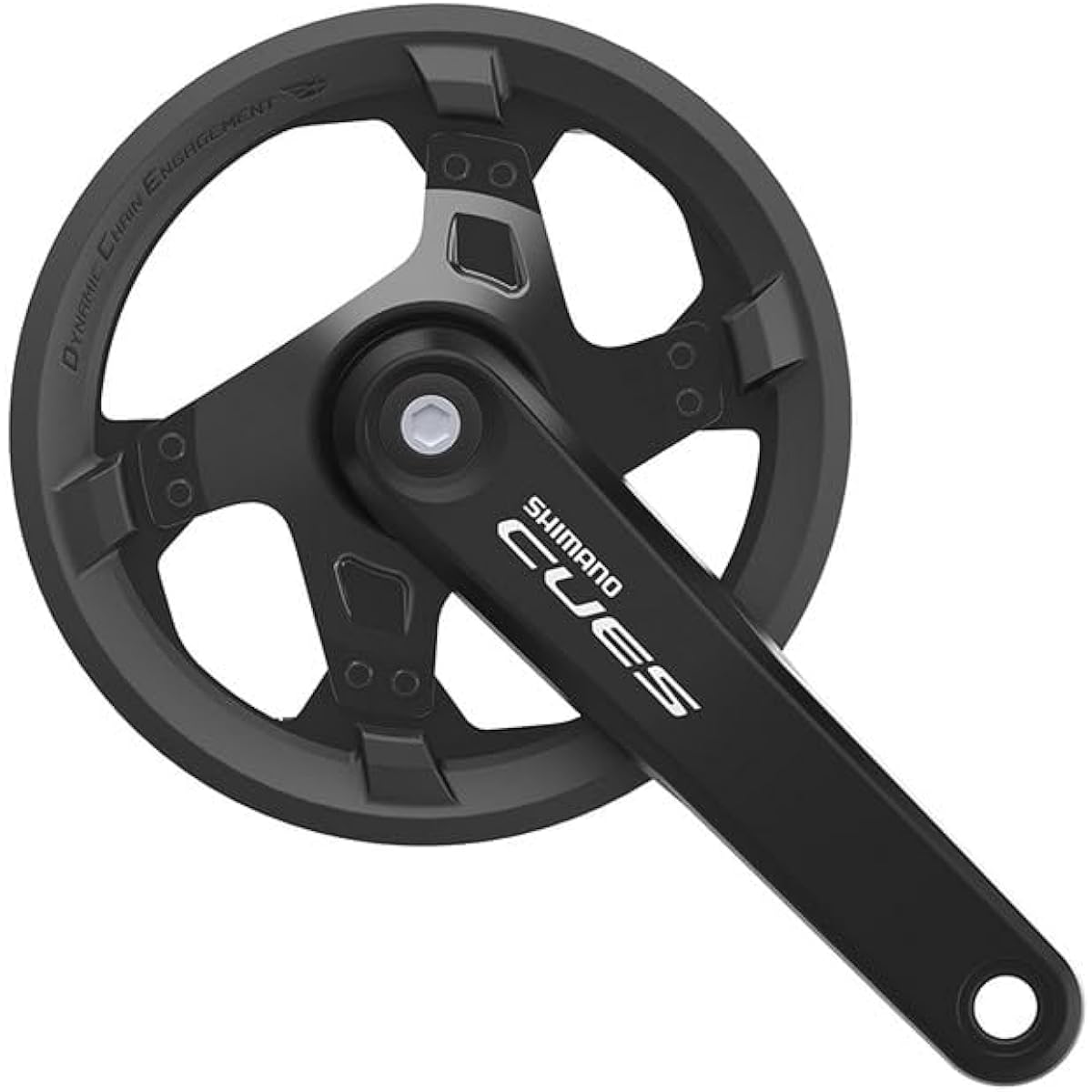 SHIMANO CUES Front Chainwheel FC-U4000-1 with Chain Guard Crank Length/170mm 40T 9/10/11S EFCU40001CB0C
