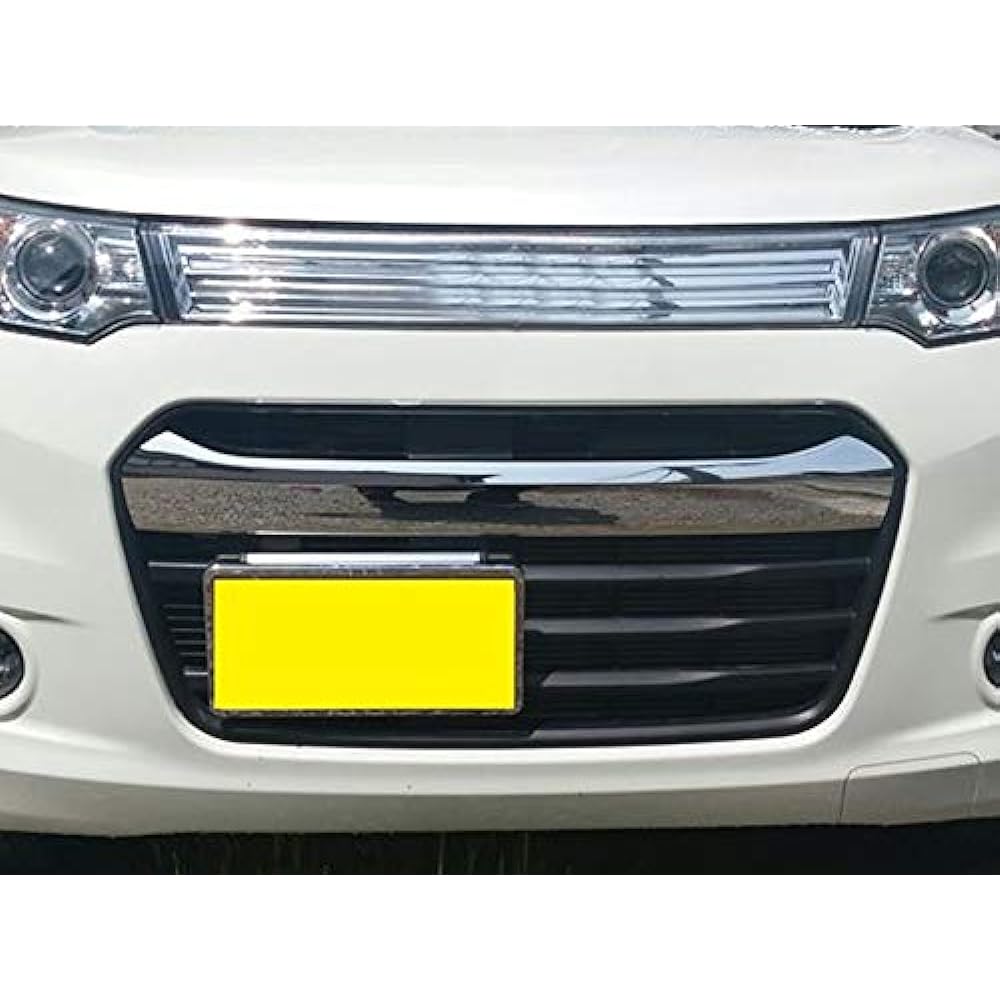 [BREED] Wagon R Stingray MH34 MH44 Early Stainless Steel Front Number Garnish Plate Grill Trim