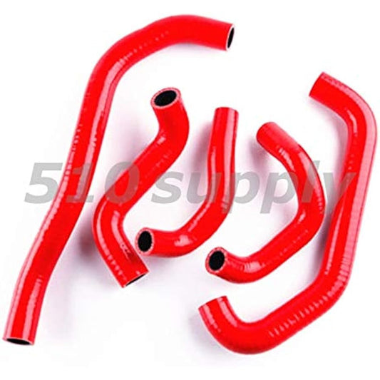 CMS Bandit 400 GK75A GK7AA K707 K716 '89-'00 Radiator Hose Coolant Hose Red