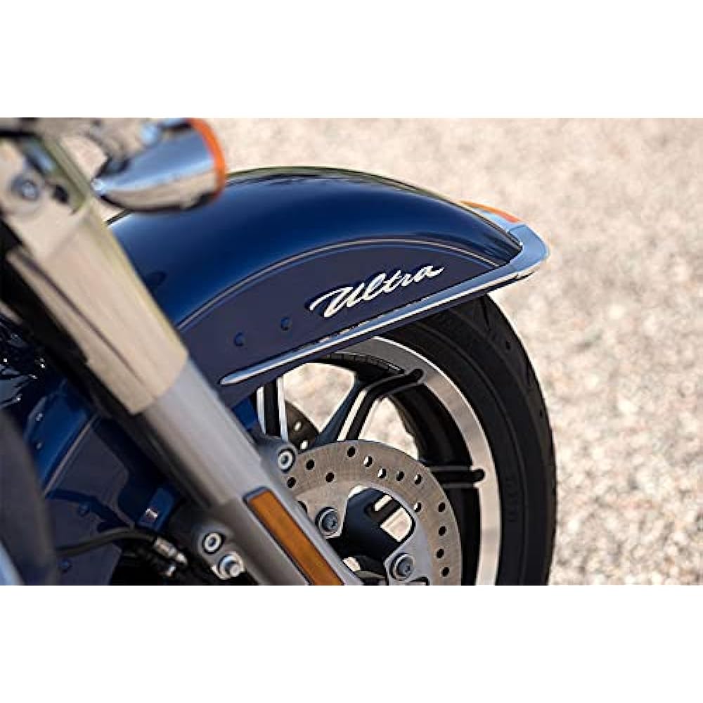 Front Fender Emblem Medalion Name Plate Script Harley Davidson Electric Ride Ultra FLHTCU