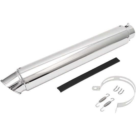 Long Silencer Special Order Product 600mm Super Long Type Silencer 60.5 Explosive Slash End Knotted Style with Band Inner Straight for Racing