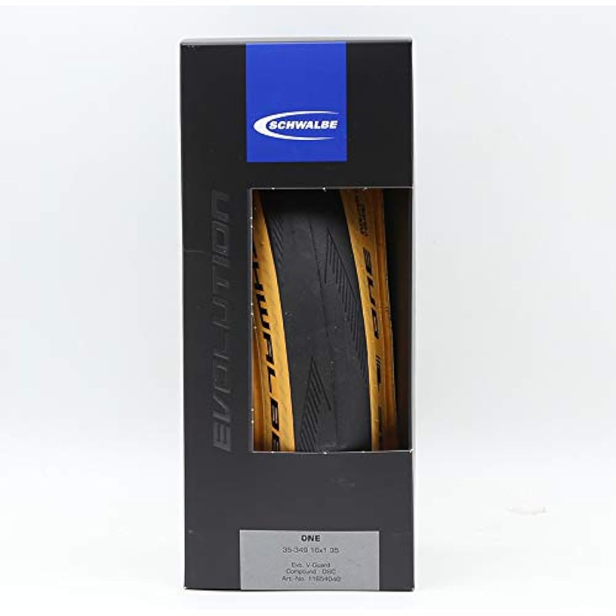 Brompton CHPT3 specification SCHWALBE ONE BLACK TIRE WALL 16x1 1/4 (ETRTO 32-349) Schwalbe Kojak Tire Black/Tan 16 inch