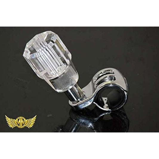 Aqualine bearing type handle spinner white