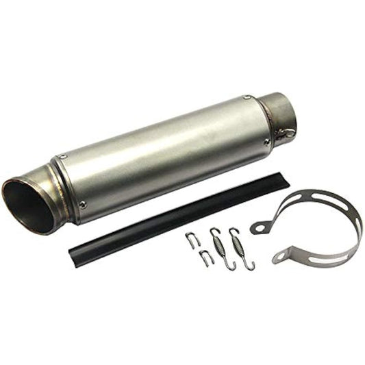 Bike Slip-on Muffler, Bike Silencer, Universal 2.4 inches (60.5 mm)